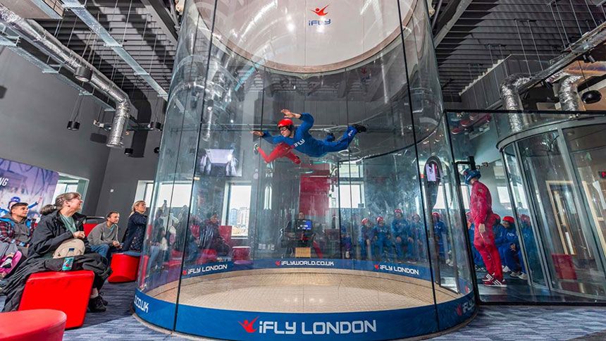iFLY | Indoor Skydiving - Save £47.99 off all midweek group flights