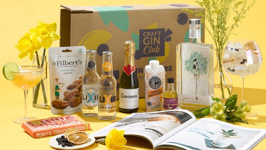 Craft Gin Club - Get a free Taster Box full of ginny treats worth £35
