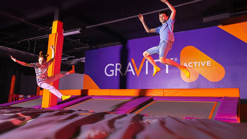 Gravity Active Trampoline Parks & Gravity Max - 10% Teachers discount